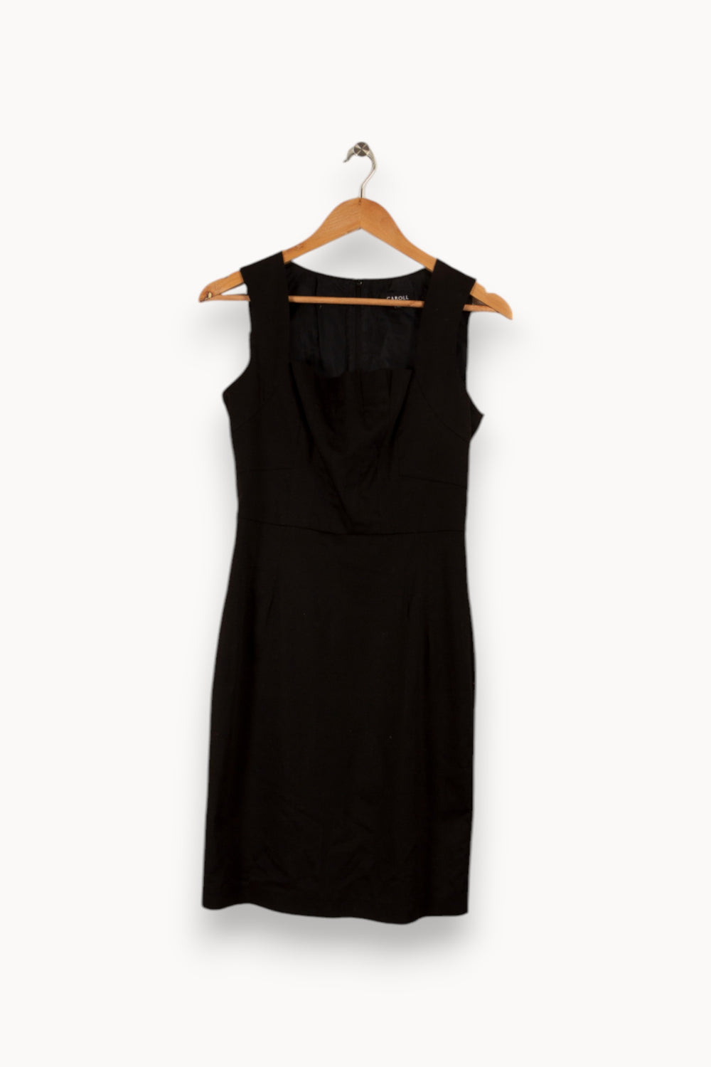 Robe noire - Taille S/36 de la marque Caroll | PARAD32031 - Vendu par Paradigme - Image 1