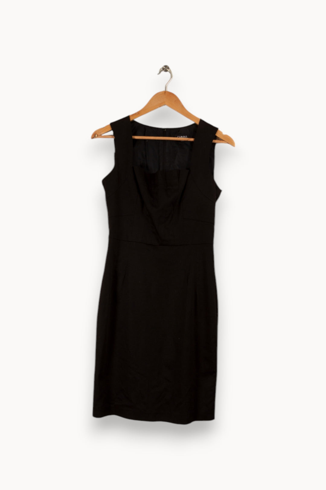Robe noire - Taille S/36 de la marque Caroll | PARAD32031 - Vendu par Paradigme - Image 1