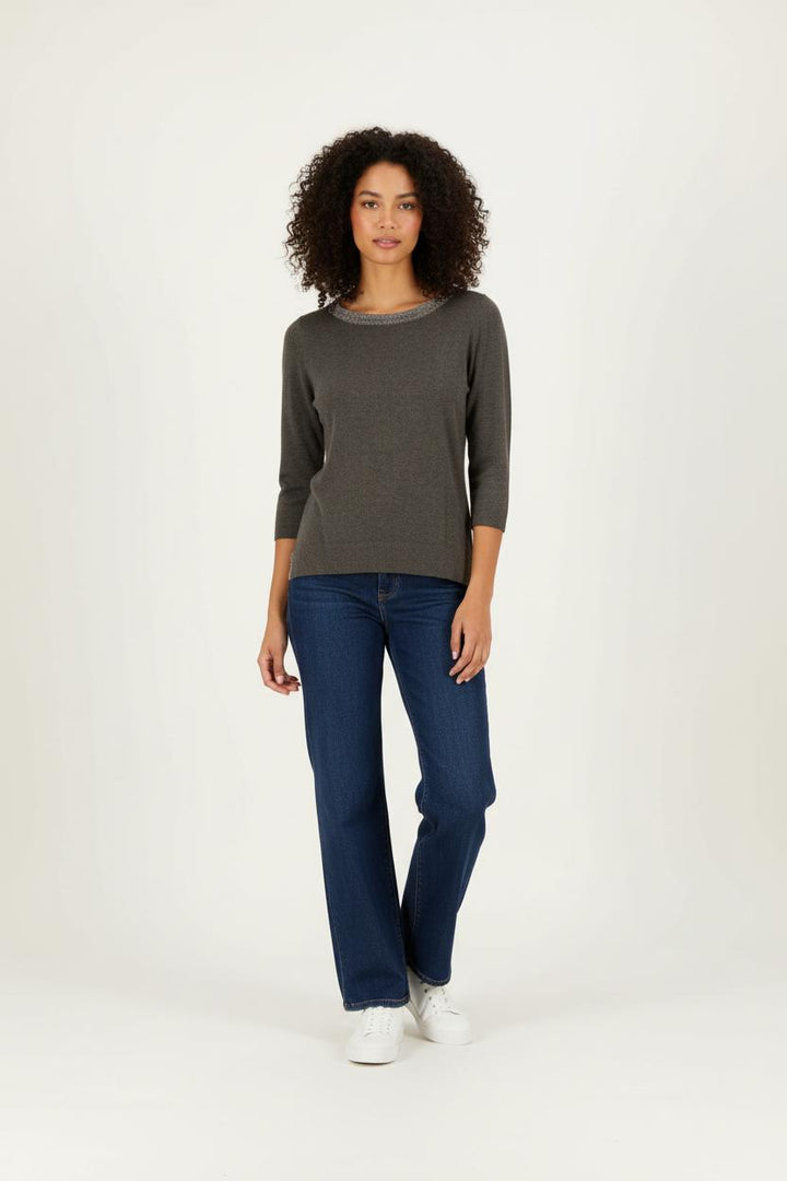 Pull gris - Taille M/38