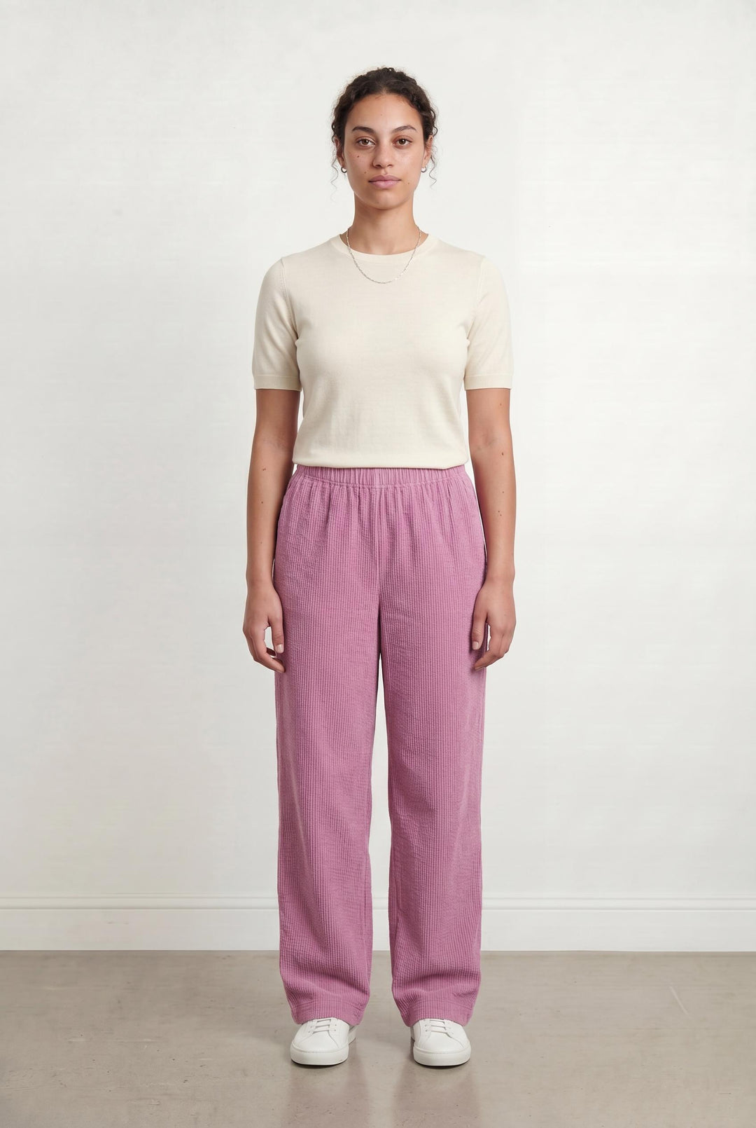 Pantalon Rose - Taille L/40 de la marque Des petits hauts | PARAD32092 - Vendu par Paradigme - Image 1