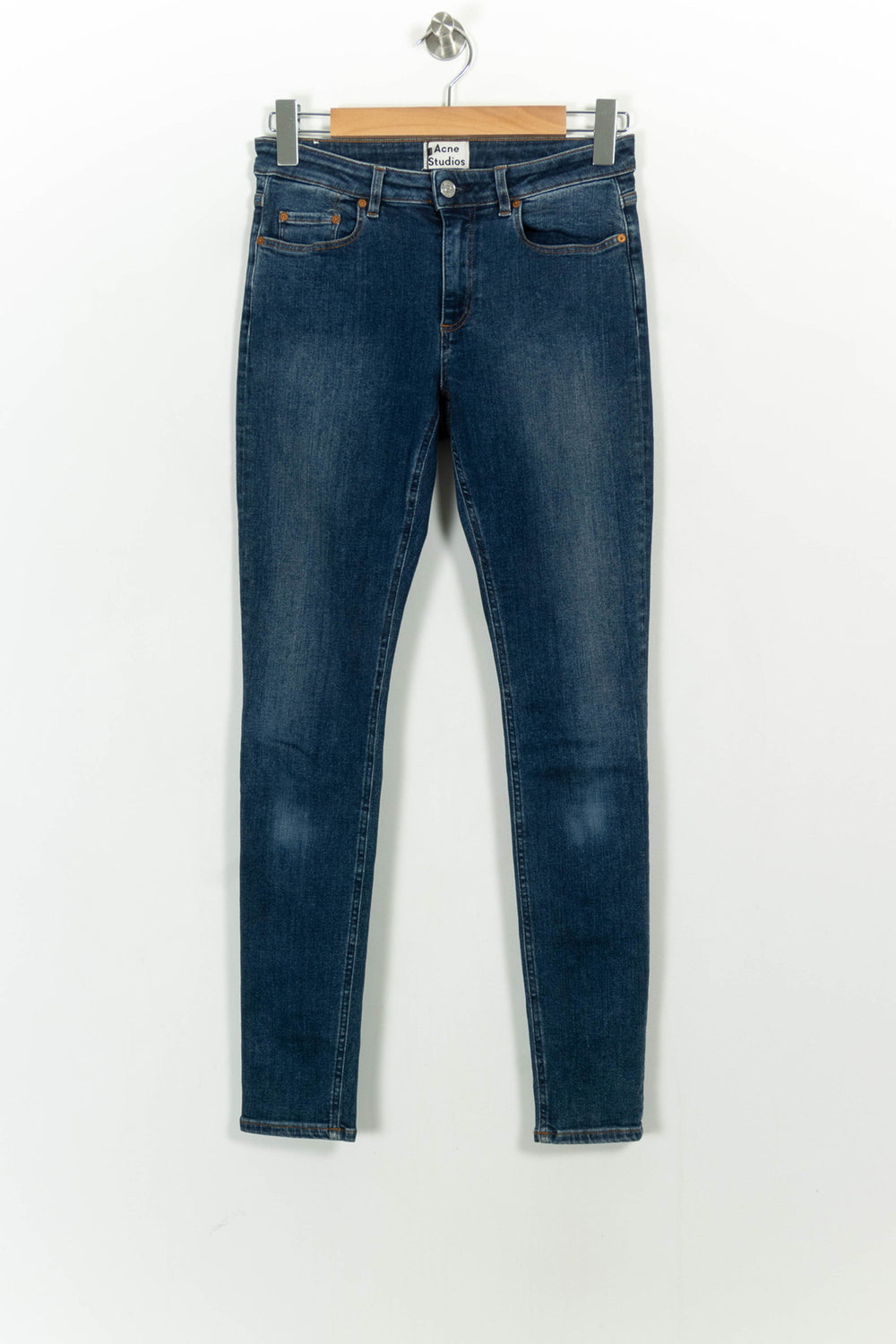 Jean Slim Bleu - Taille XS/34 de la marque Acne Studios | PARAD32096 - Vendu par Paradigme - Image 2