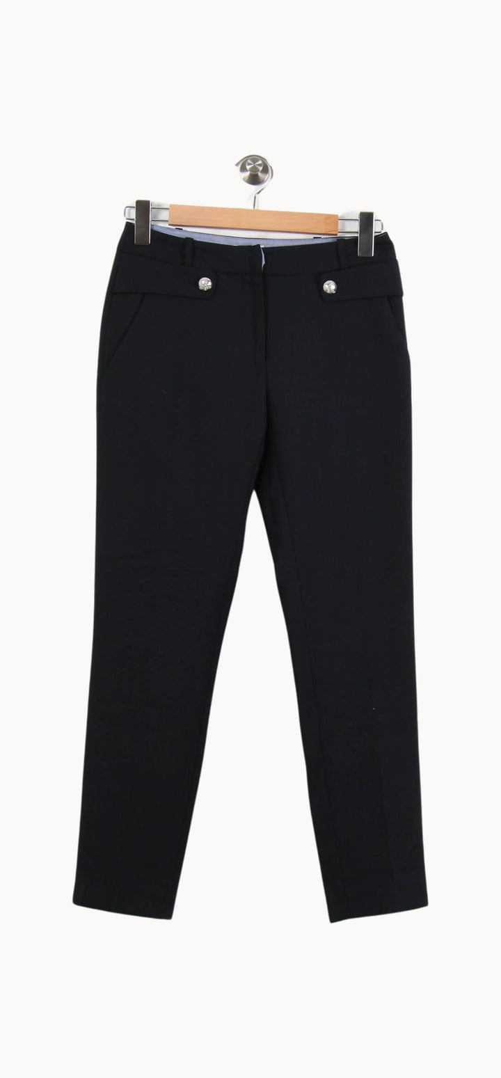 Pantalon Noir - Taille XS/34 de la marque Claudie Pierlot | PARAD32107 - Vendu par Paradigme - Image 2