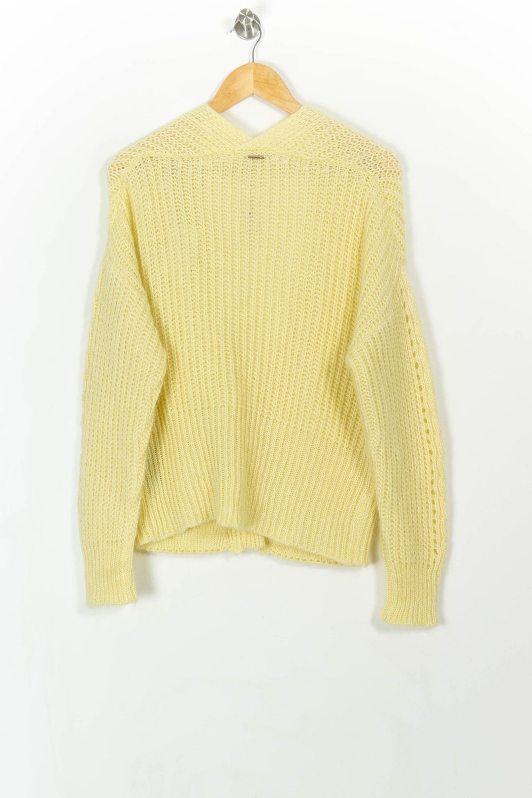 Cardigan Jaune - Taille M/38 de la marque One Step | PARAD32119 - Vendu par Paradigme - Image 4