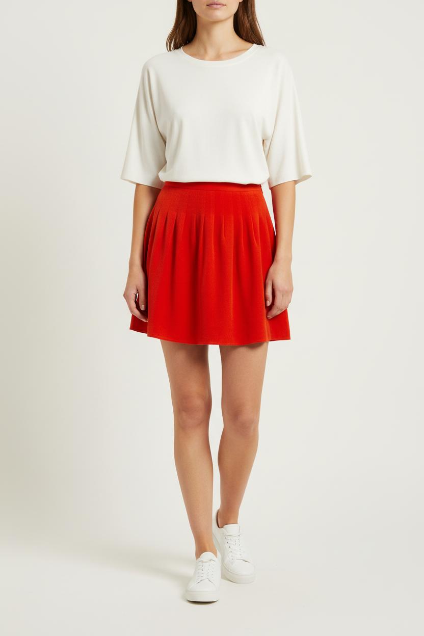 Jupe orange - Taille M/38