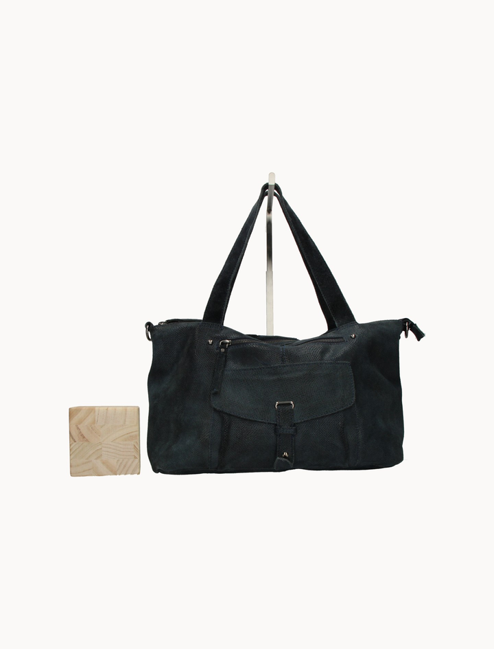 Sac en cuir bleu - Taille Unique de la marque Petite Mendigote | PARAD32136 - Vendu par Paradigme - Image 3