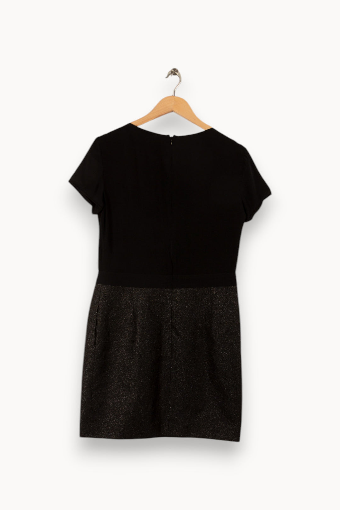 Robe noire - Taille L/40 de la marque Maje | PARAD32137 - Vendu par Paradigme - Image 3