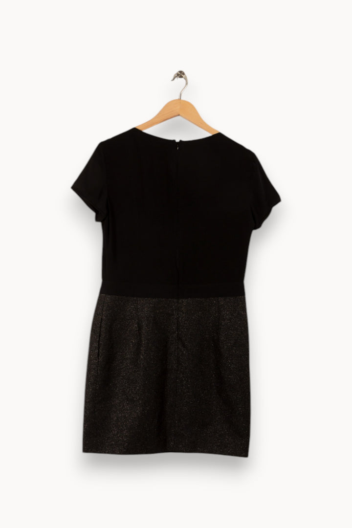 Robe noire - Taille L/40 de la marque Maje | PARAD32137 - Vendu par Paradigme - Image 3