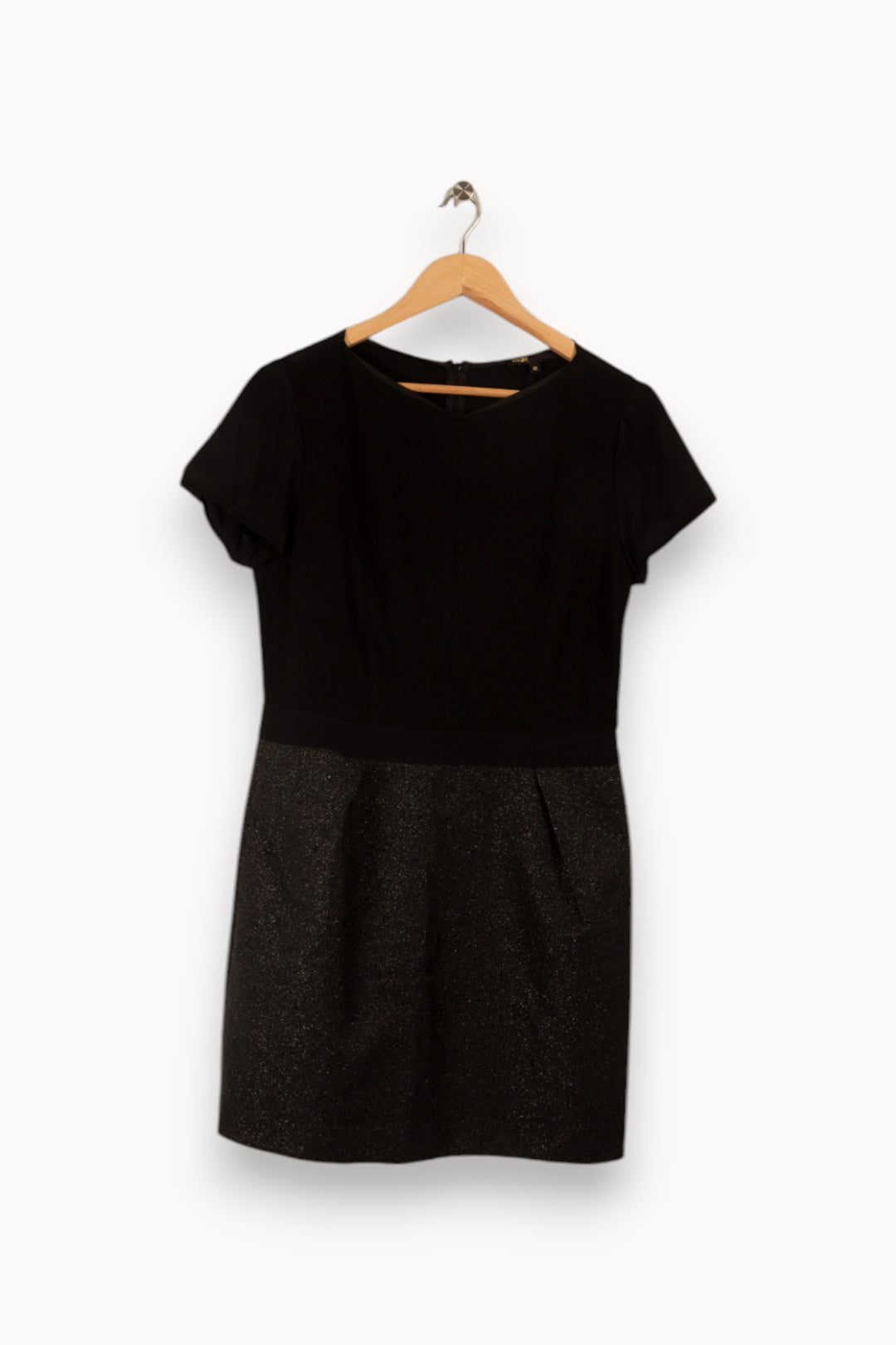 Robe noire - Taille L/40 de la marque Maje | PARAD32137 - Vendu par Paradigme - Image 1