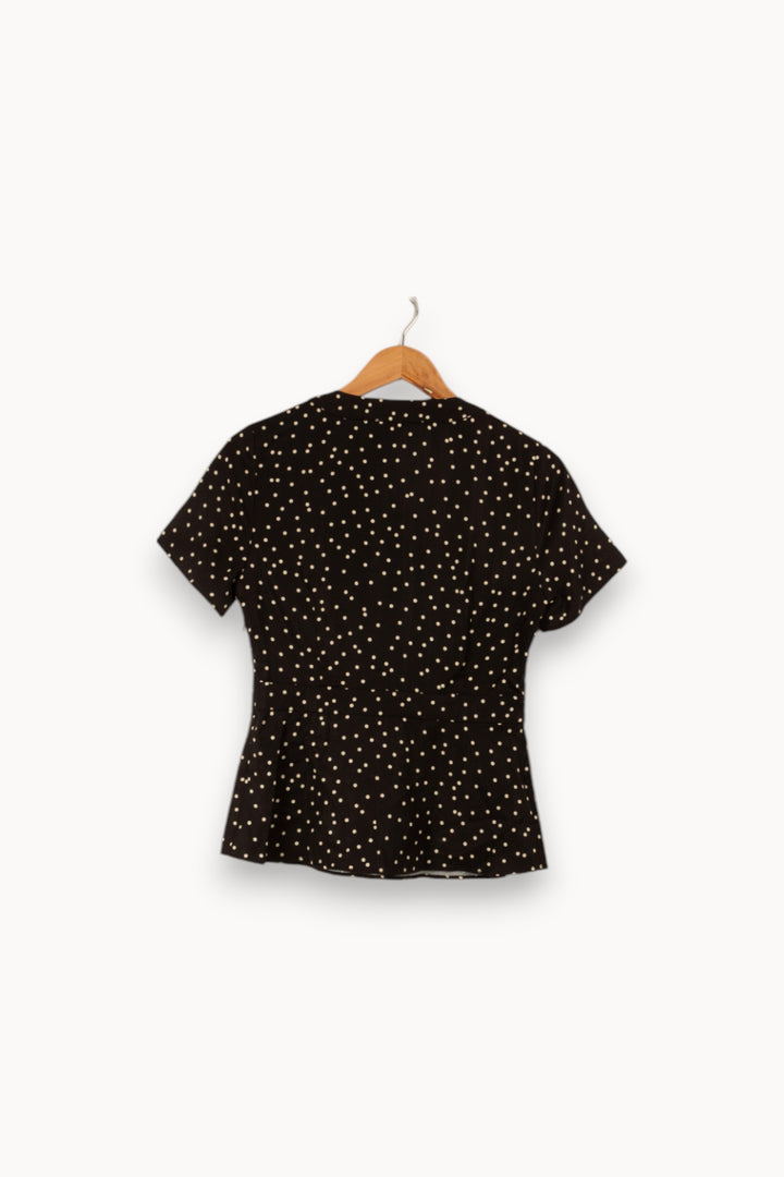 Blouse noire - Taille S/36 de la marque Balzac Paris | PARAD32140 - Vendu par Paradigme - Image 3