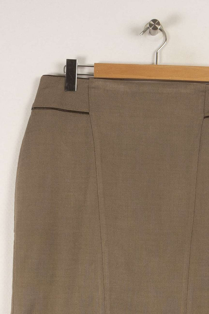 Jupe marron - Taille XXL/44 de la marque Maison 123 | PARAD32148 - Vendu par Paradigme - Image 2