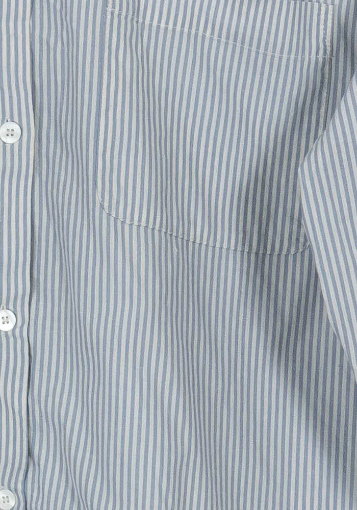 Chemise Rayée Bleue et Blanche - Taille S/36 de la marque Comptoir des Cotonniers | PARAD32149 - Vendu par Paradigme - Image 3