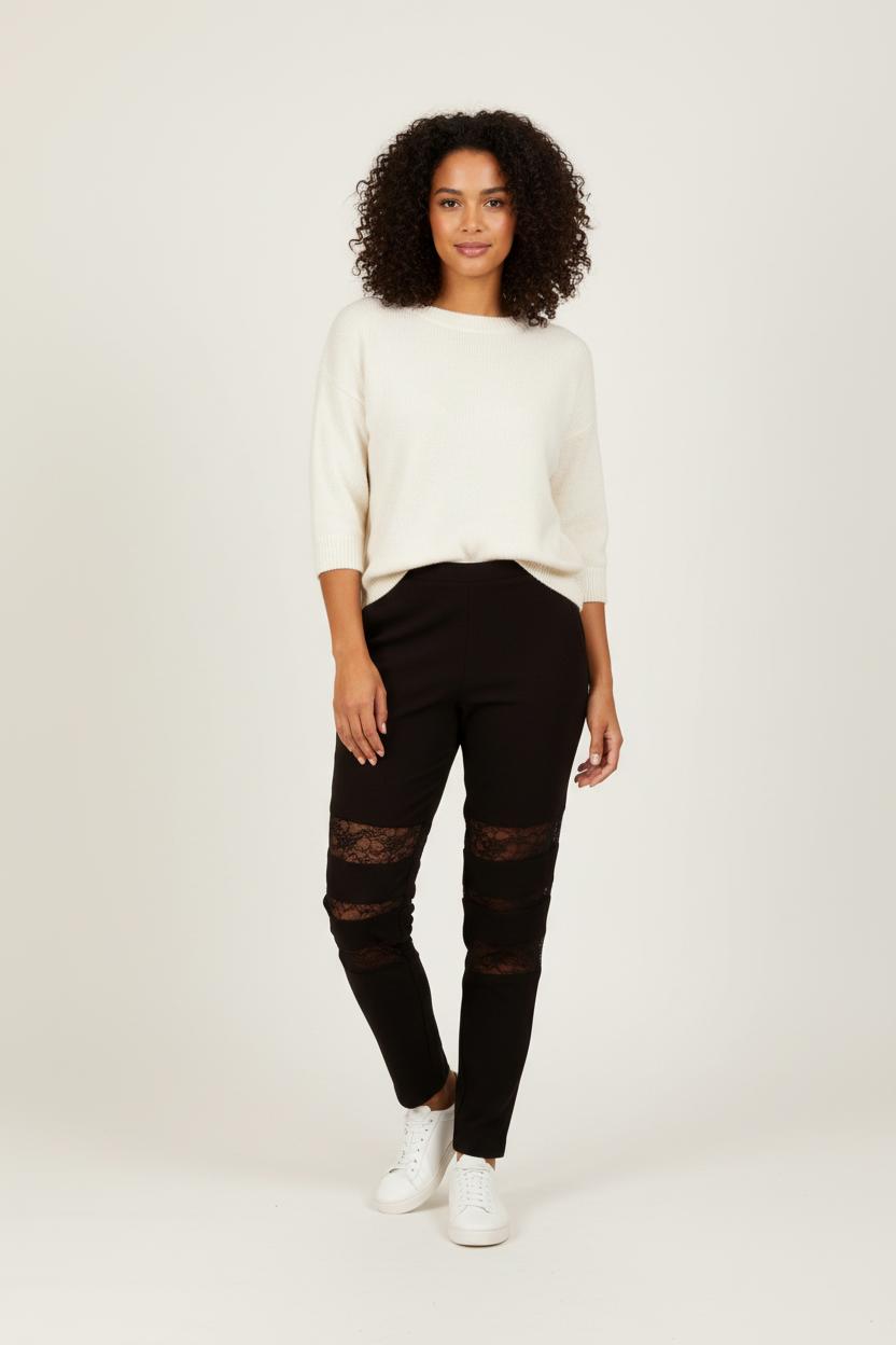 Pantalon Noir - Taille L/40