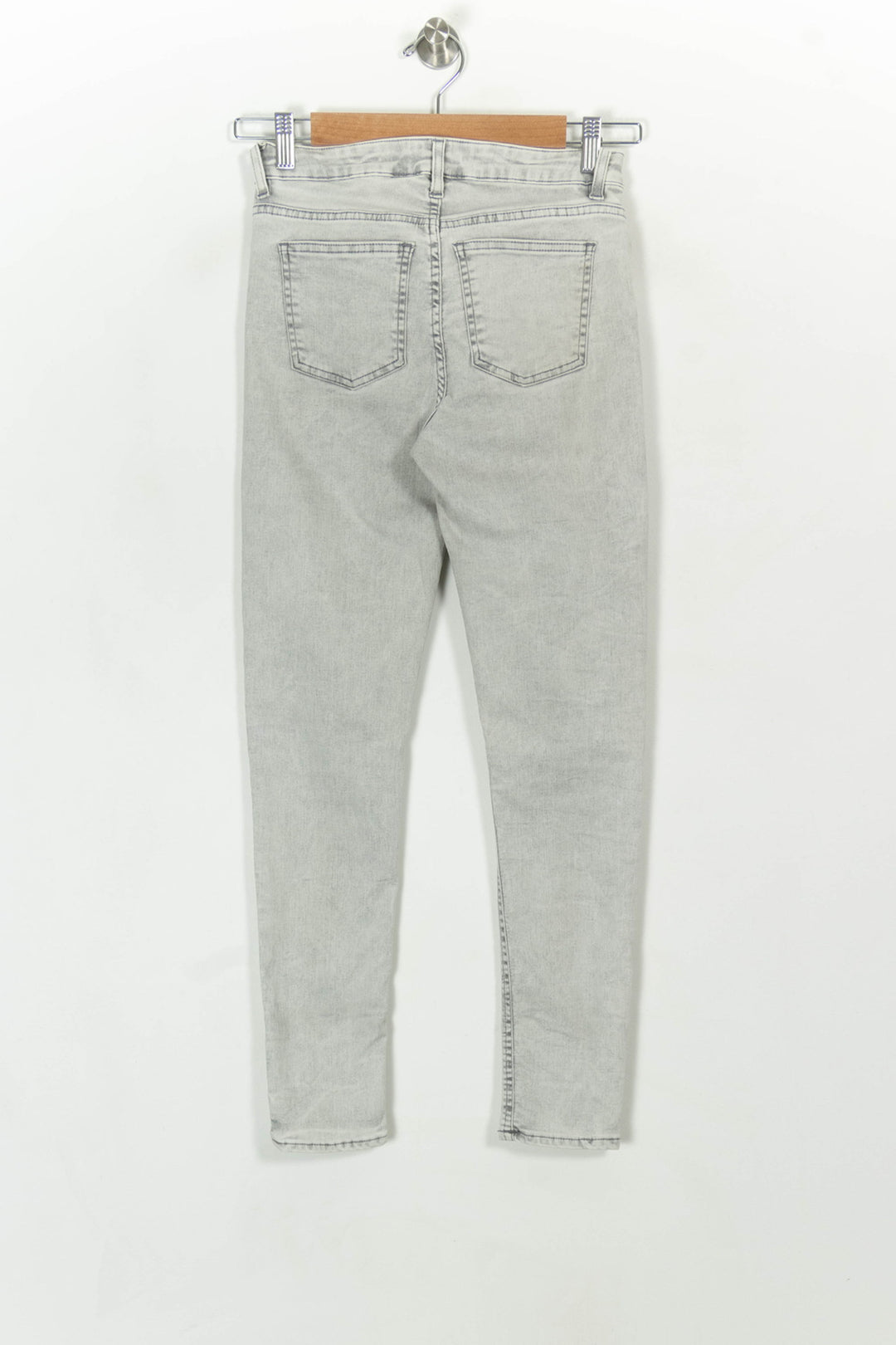 Jean Slim Gris - Taille M/38 de la marque Acne Studios | PARAD32188 - Vendu par Paradigme - Image 5