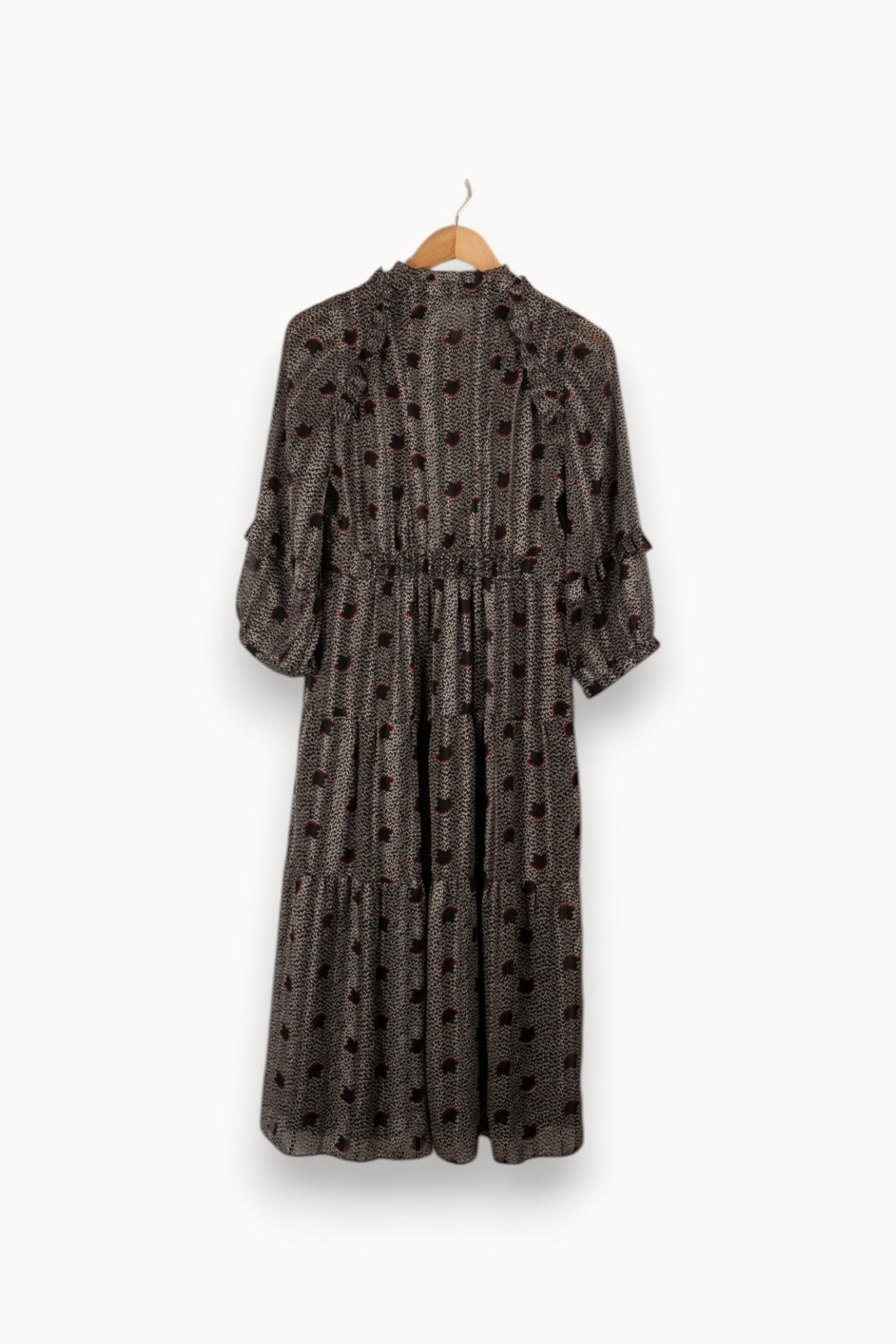 Robe noire et blanche - Taille S/36 de la marque ba&sh | PARAD32206 - Vendu par Paradigme - Image 3