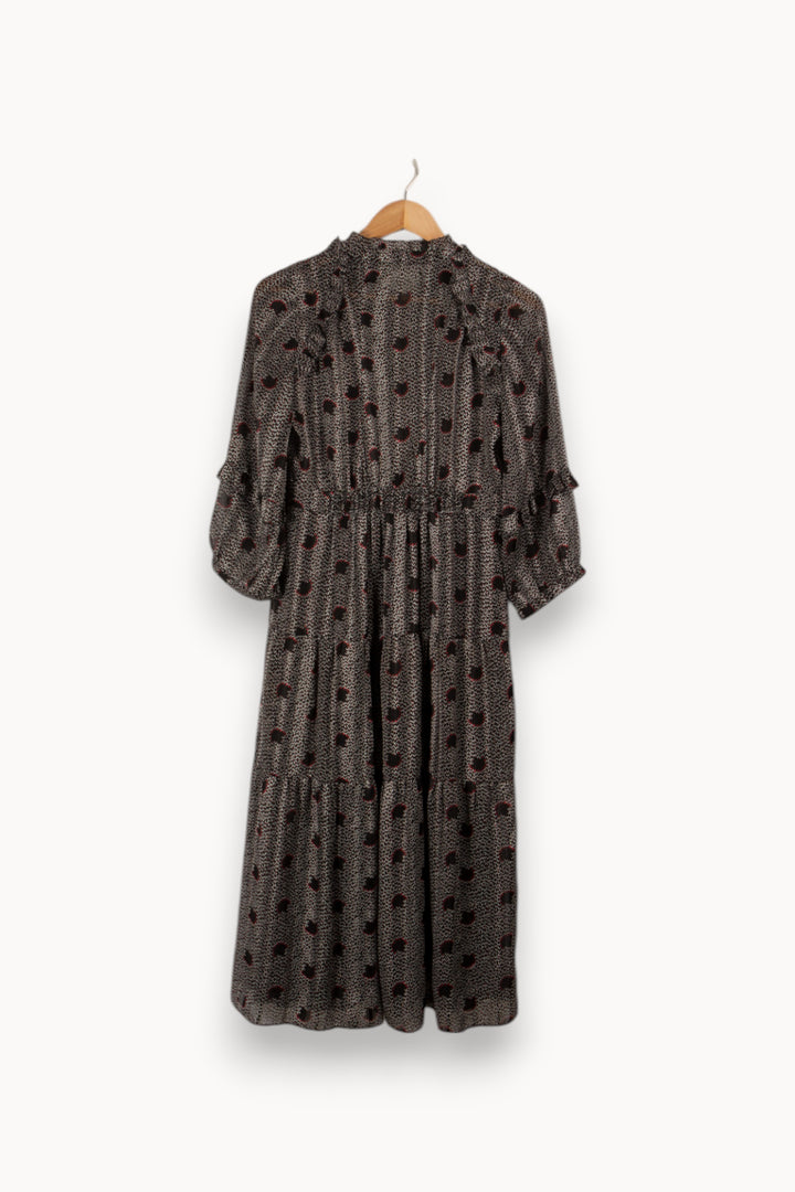 Robe noire et blanche - Taille S/36 de la marque ba&sh | PARAD32206 - Vendu par Paradigme - Image 3