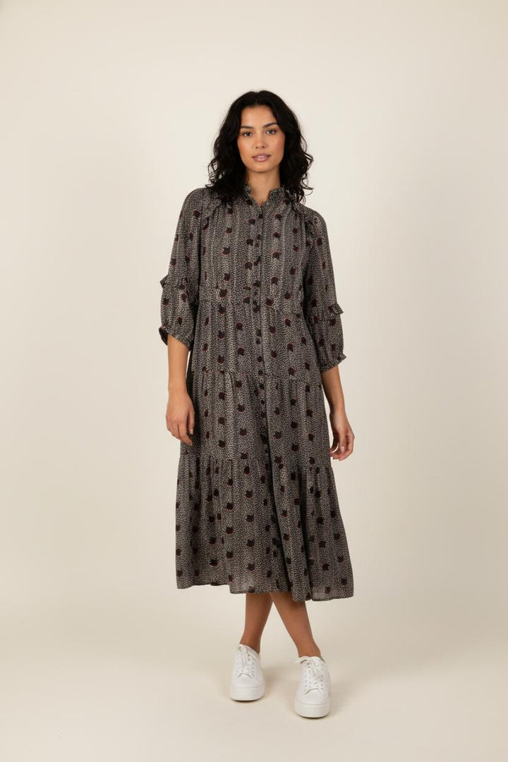 Robe noire et blanche - Taille S/36