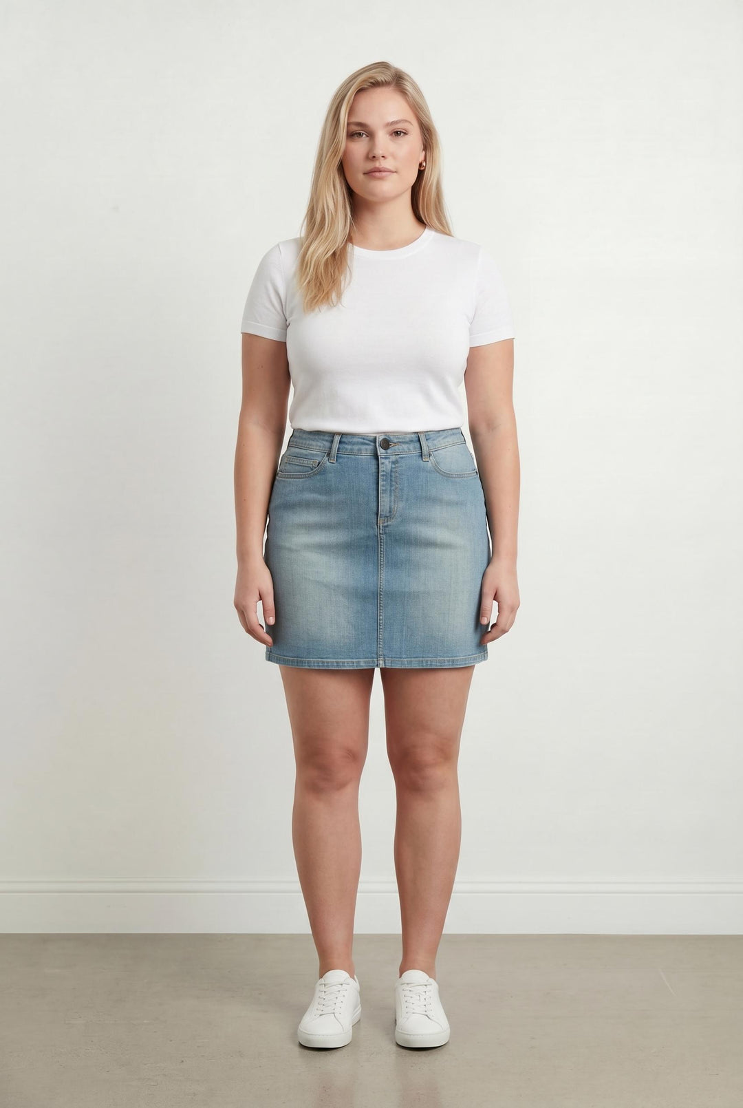 Jupe en Jean Bleue - Taille XXL/44 de la marque Maison 123 | PARAD32211 - Vendu par Paradigme - Image 1