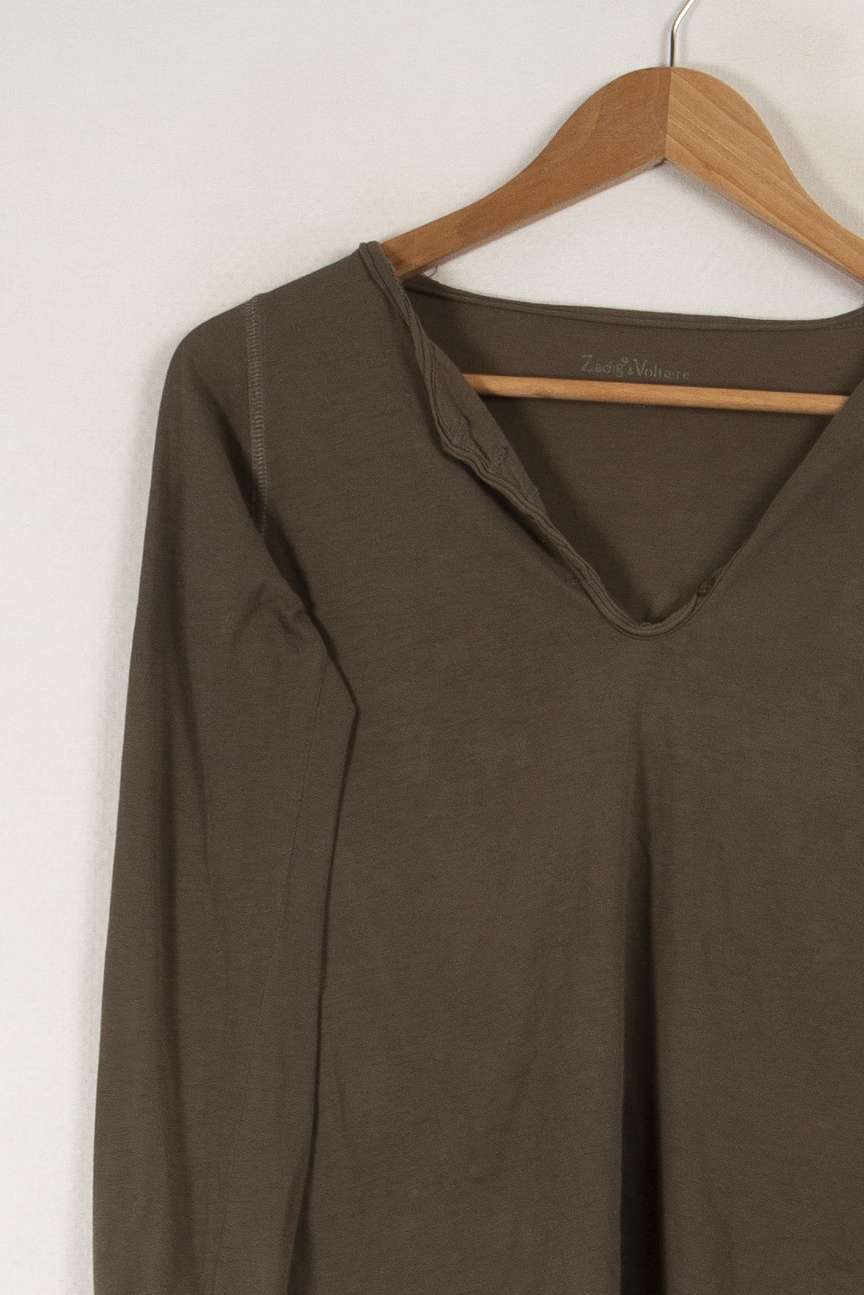 T-shirt vert - Taille XS/34