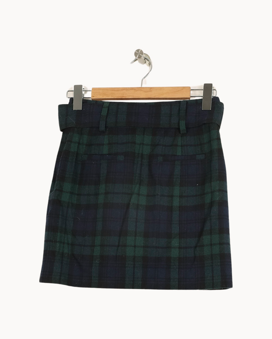 Jupe Courte Verte et Bleue - Taille S/36 de la marque Sézane | PARAD32222 - Vendu par Paradigme - Image 4