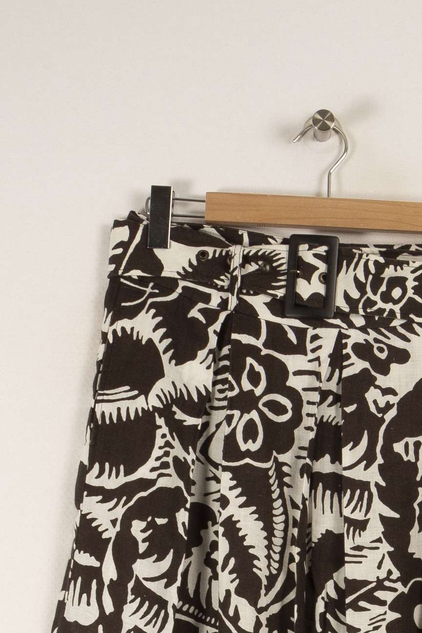 Jupe noir et blanc - Taille L/40 de la marque Maison 123 | PARAD32230 - Vendu par Paradigme - Image 2