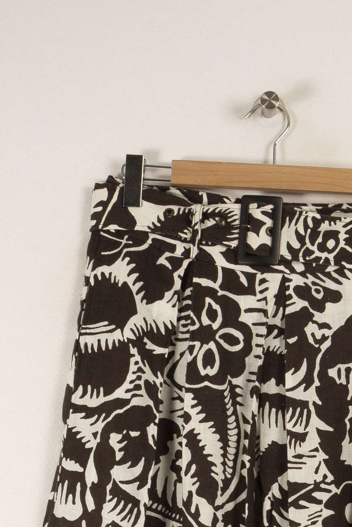 Jupe noir et blanc - Taille L/40 de la marque Maison 123 | PARAD32230 - Vendu par Paradigme - Image 2