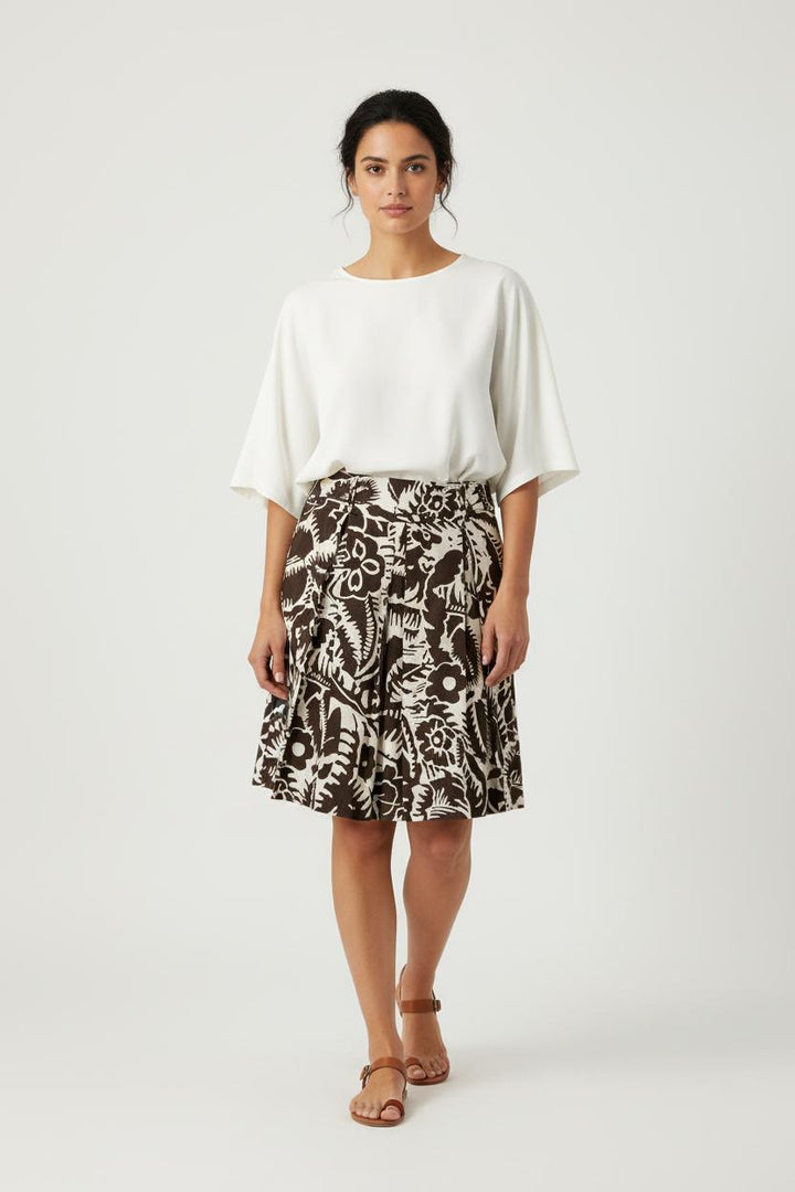 Jupe noir et blanc - Taille L/40