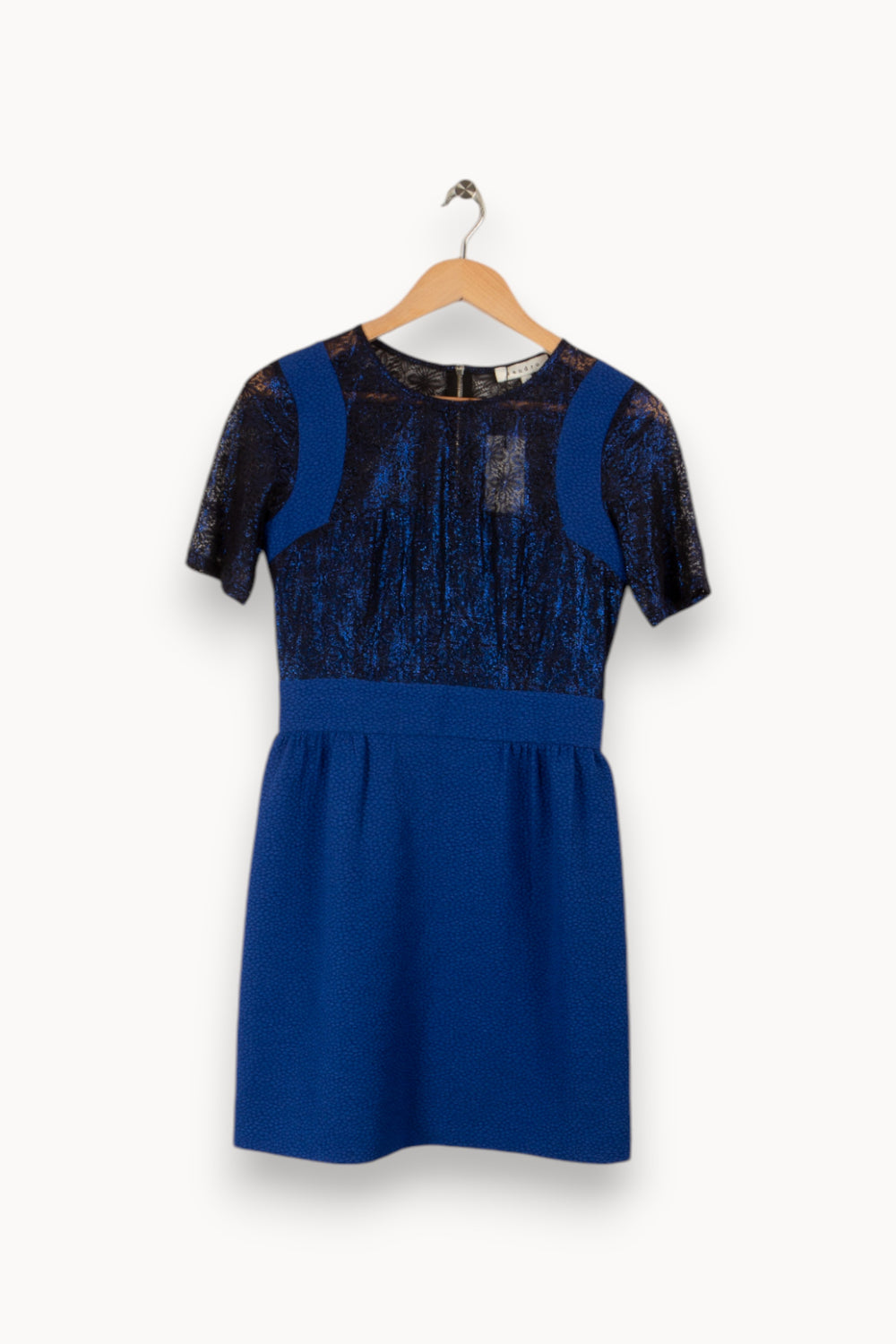 Robe Bleue - Taille S/36 de la marque Sandro | PARAD32239 - Vendu par Paradigme - Image 1