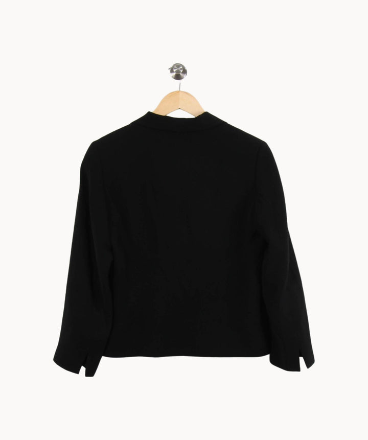 Veste Noire - Taille L/40 de la marque Maison 123 | PARAD32246 - Vendu par Paradigme - Image 4