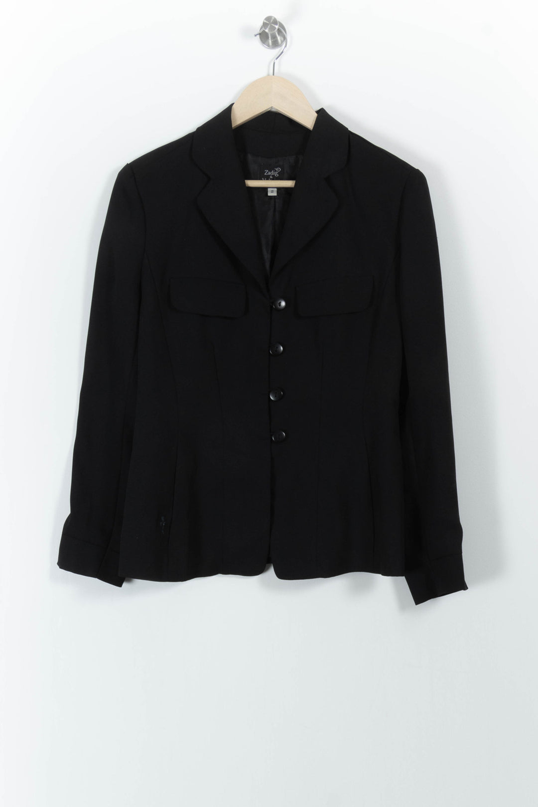 Veste Noire - Taille M/38 de la marque Zadig&Voltaire | PARAD32253 - Vendu par Paradigme - Image 2