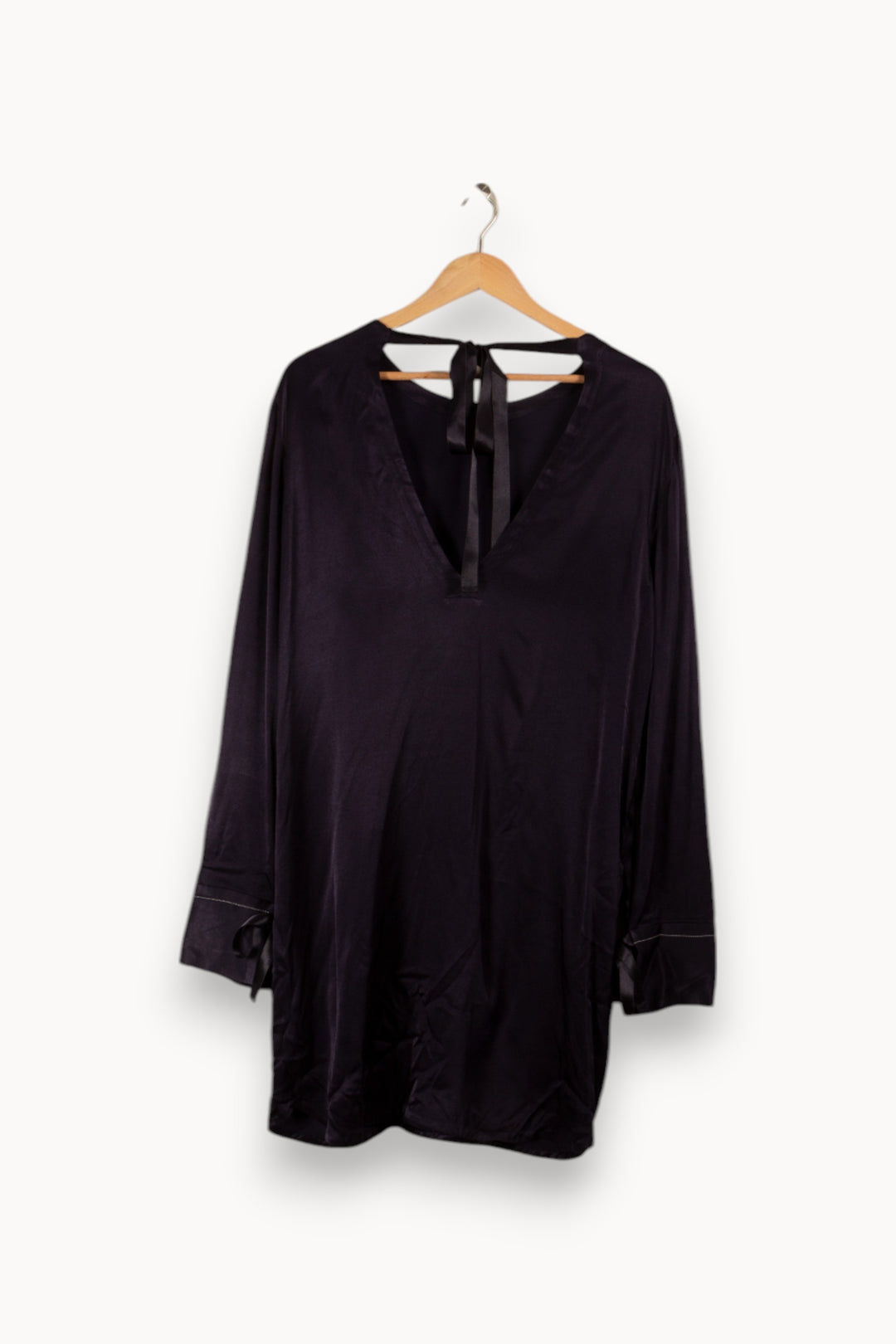 Robe Bleue - Taille L/40 de la marque Sandro | PARAD32274 - Vendu par Paradigme - Image 3