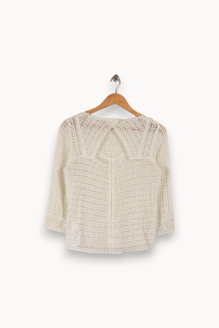 Blouse blanche - Taille S/36 de la marque Sézane | PARAD32285 - Vendu par Paradigme - Image 3