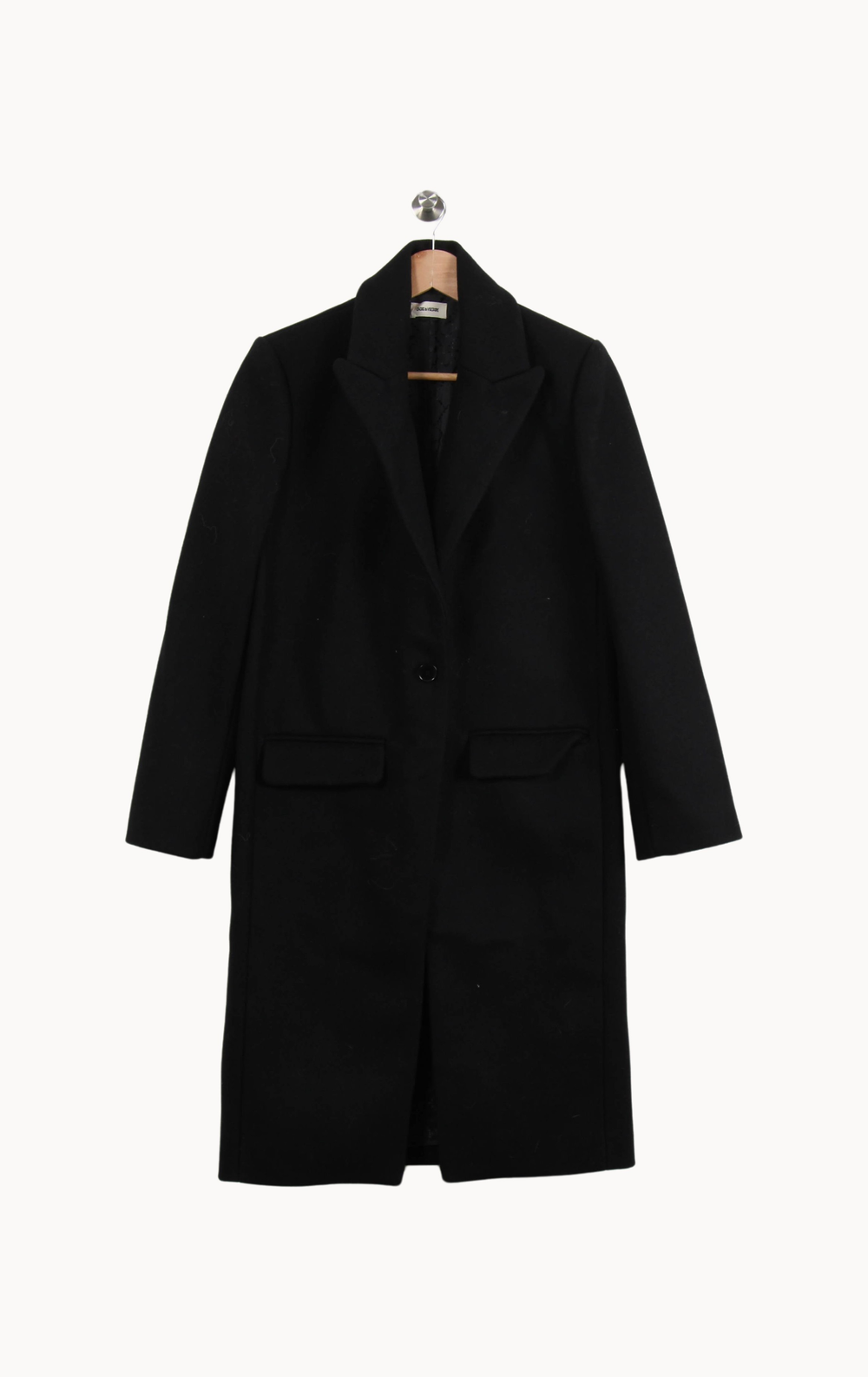 Manteau Noir - Taille S/36 de la marque Zadig&Voltaire | PARAD32288 - Vendu par Paradigme - Image 2