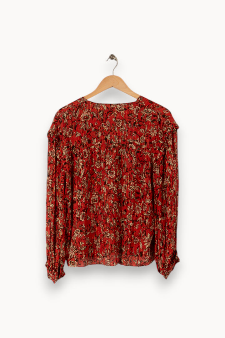 Blouse multicolore - Taille M/38 de la marque ZAPA | PARAD32300 - Vendu par Paradigme - Image 3