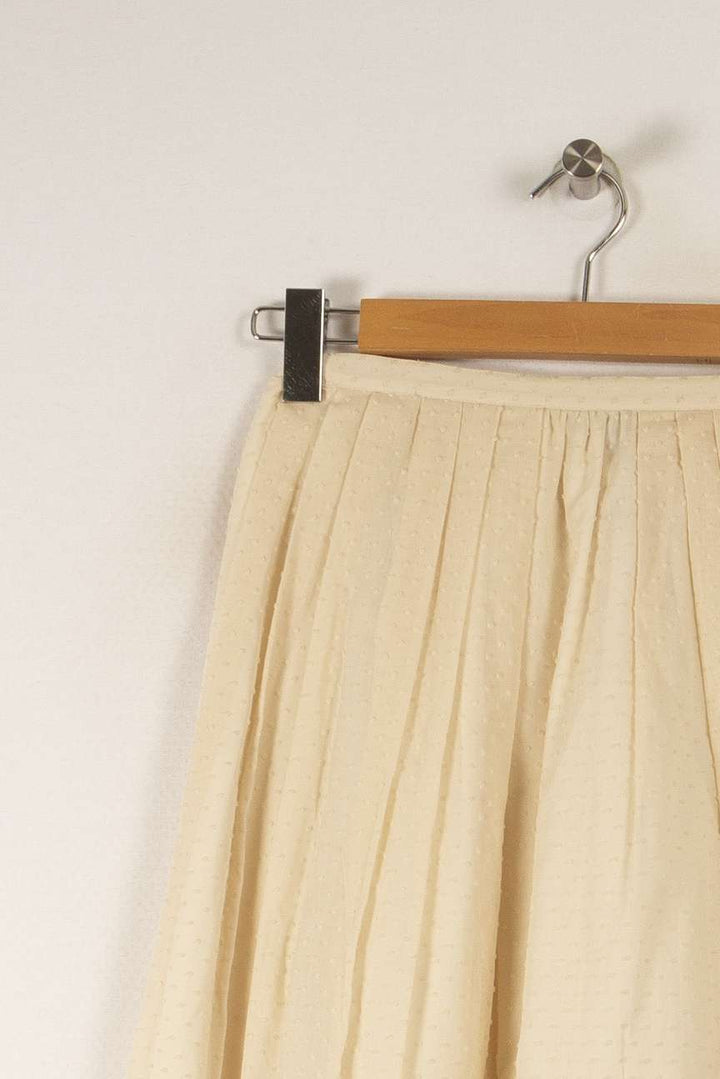 Jupe beige - Taille M/38 de la marque Tara Jarmon | PARAD32316 - Vendu par Paradigme - Image 2