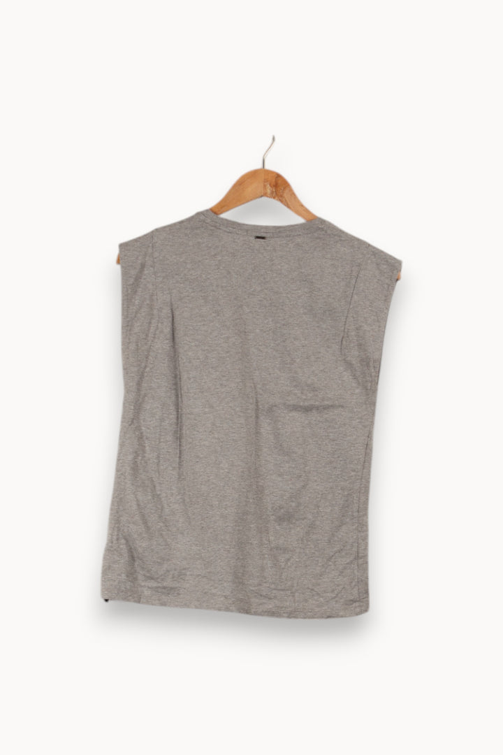 T-shirt Gris - Taille S/36 de la marque IKKS | PARAD32332 - Vendu par Paradigme - Image 3