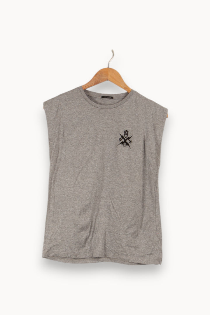 T-shirt Gris - Taille S/36 de la marque IKKS | PARAD32332 - Vendu par Paradigme - Image 1