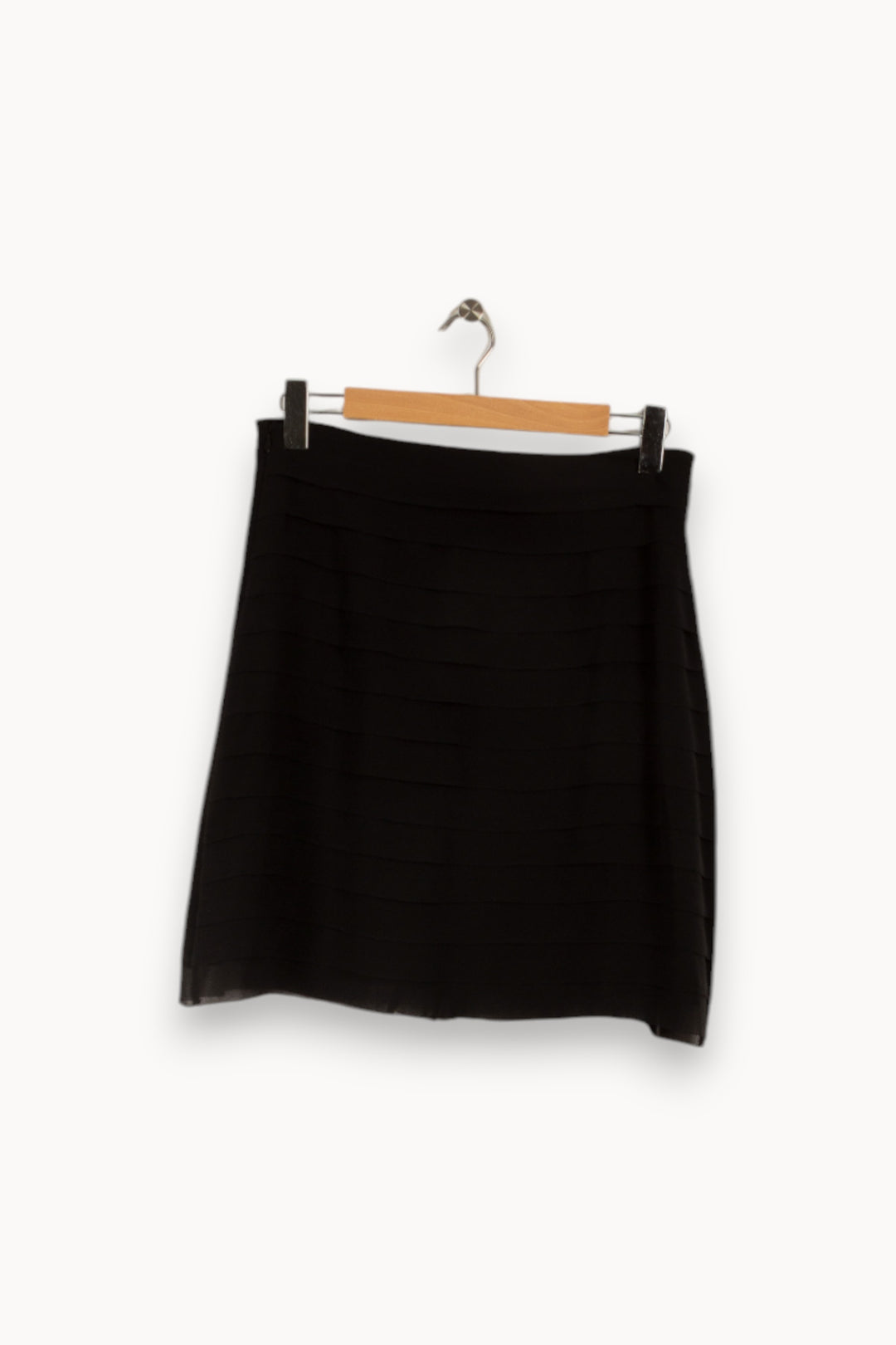 Jupe courte noire - Taille L/40 de la marque Caroll | PARAD32371 - Vendu par Paradigme - Image 3