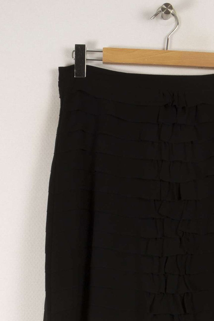 Jupe courte noire - Taille L/40 de la marque Caroll | PARAD32371 - Vendu par Paradigme - Image 2