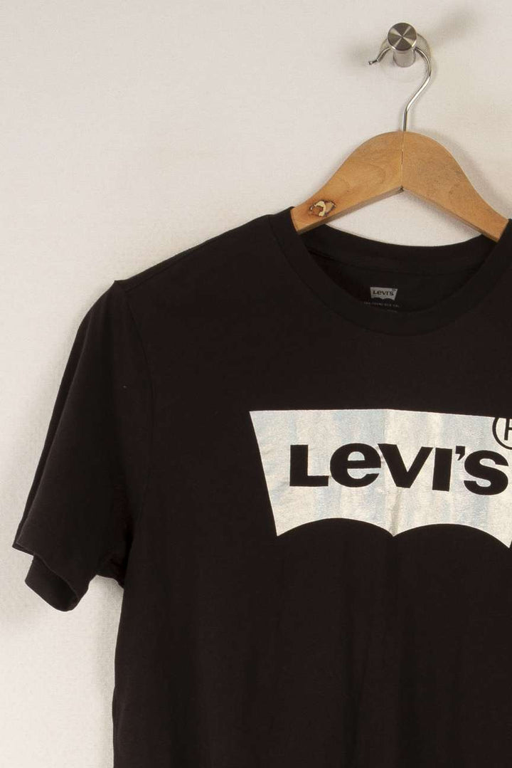 T-shirt noir - Taille S/36 de la marque Levi's | PARAD32376 - Vendu par Paradigme - Image 2