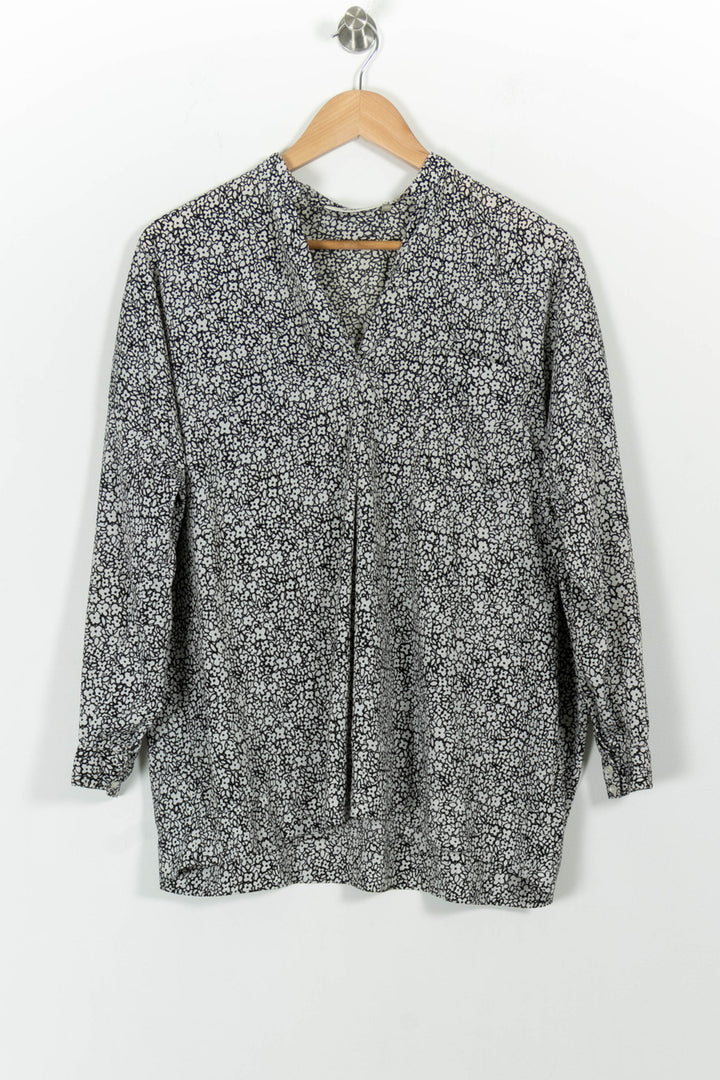 Blouse Noire et Blanche - Taille S/36 de la marque Essentiel Antwerp | PARAD32384 - Vendu par Paradigme - Image 2