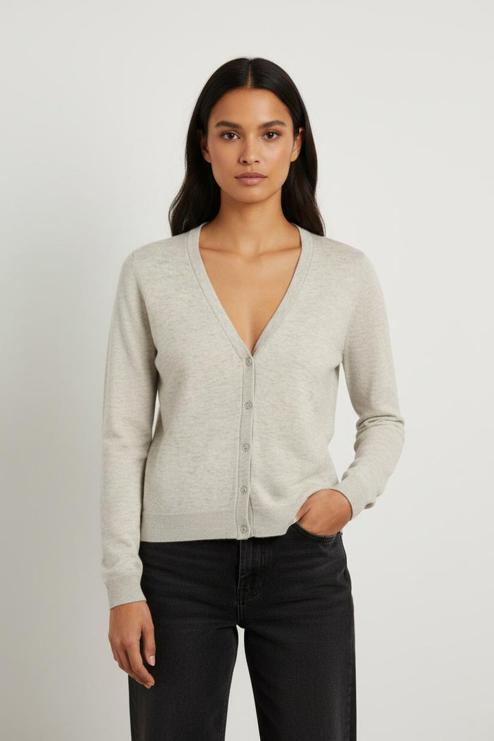 Cardigan gris - Taille S/36
