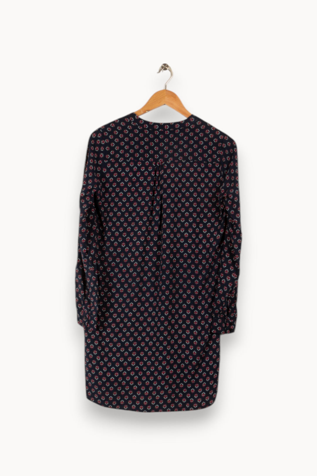 Robe bleue avec motifs - Taille S/36