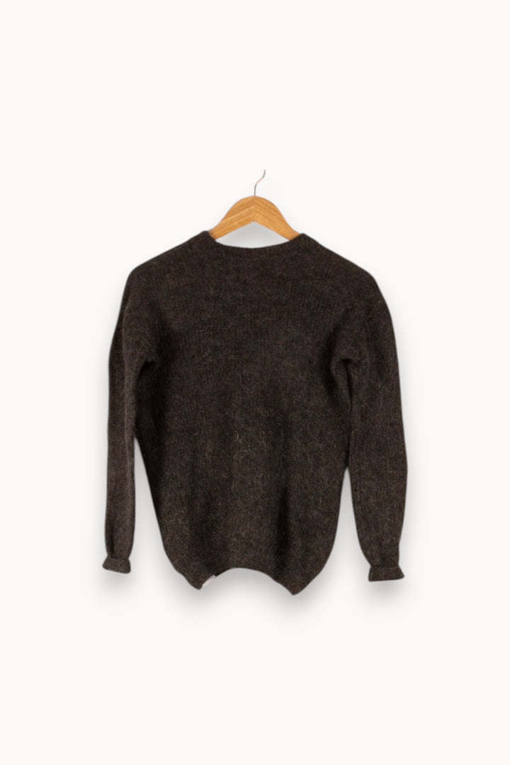 Pull Gris Foncé - Taille S/36 de la marque American Vintage | PARAD32485 - Vendu par Paradigme - Image 4