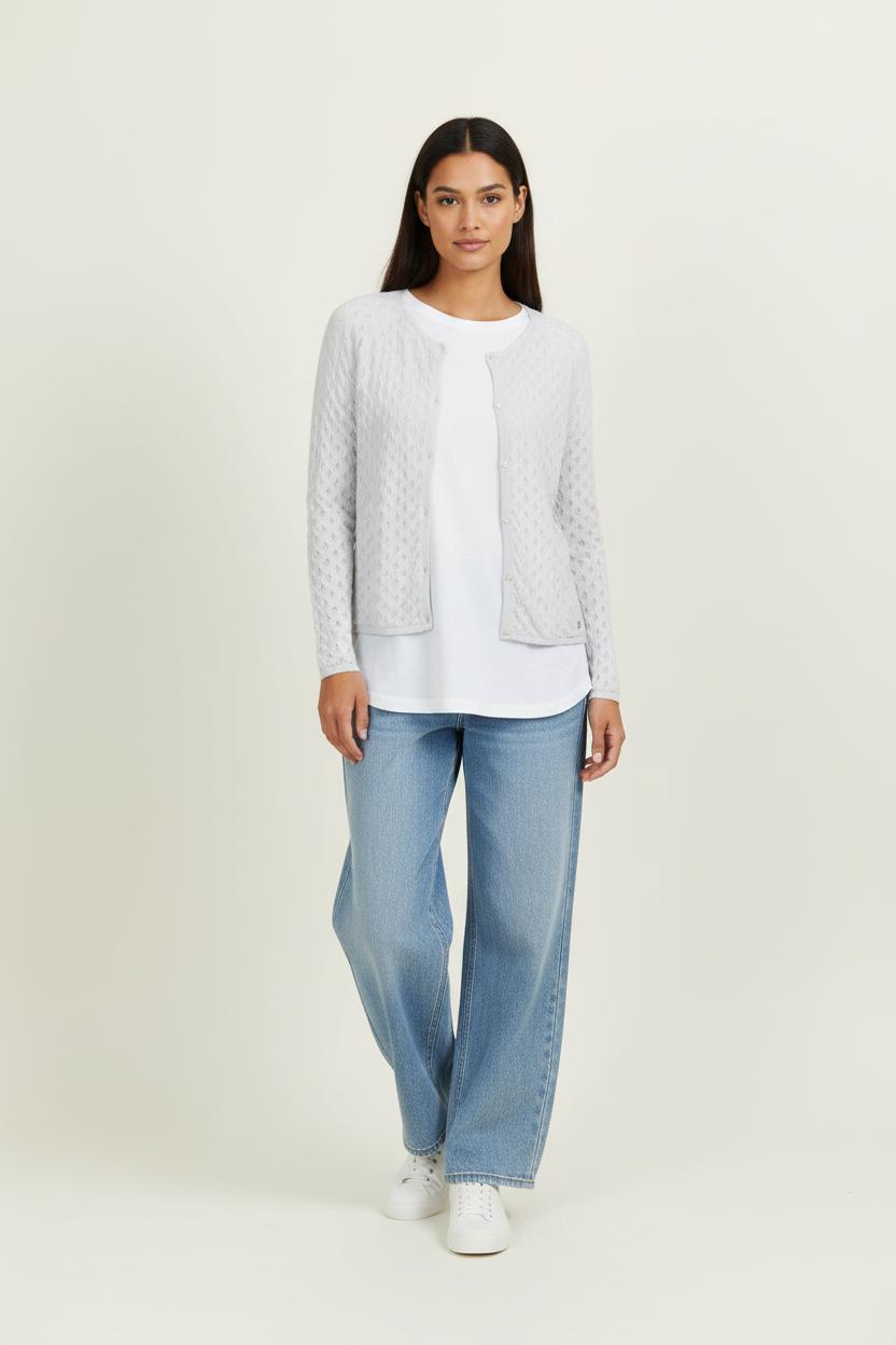 Cardigan Blanc - Taille XS/34 de la marque Des petits hauts | PARAD32489 - Vendu par Paradigme - Image 1