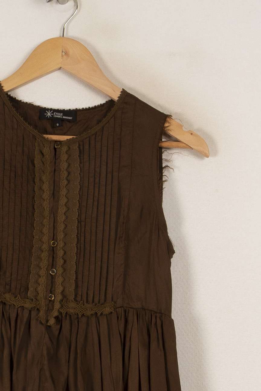 Blouse kaki vert - Taille XS/34 de la marque Isabel Marant étoile | PARAD32501 - Vendu par Paradigme - Image 2