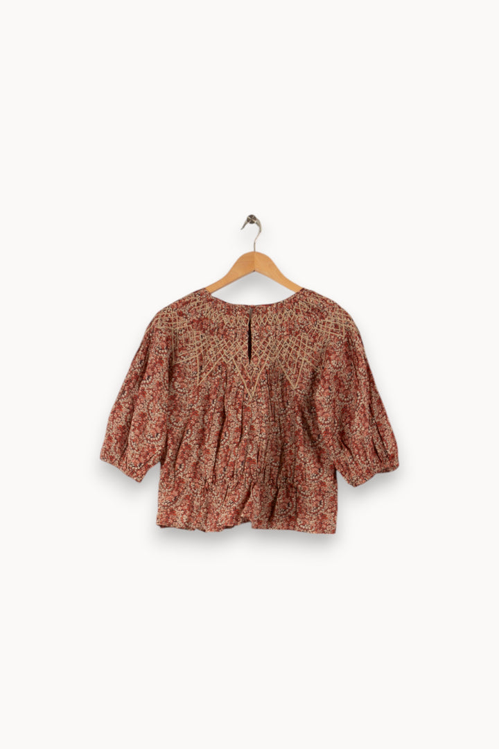 Blouse multicolore - Taille XS/34 de la marque ba&sh | PARAD32502 - Vendu par Paradigme - Image 3