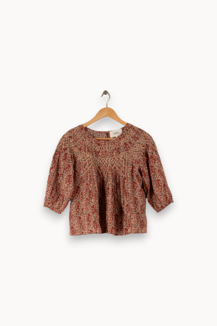 Blouse multicolore - Taille XS/34 de la marque ba&sh | PARAD32502 - Vendu par Paradigme - Image 1