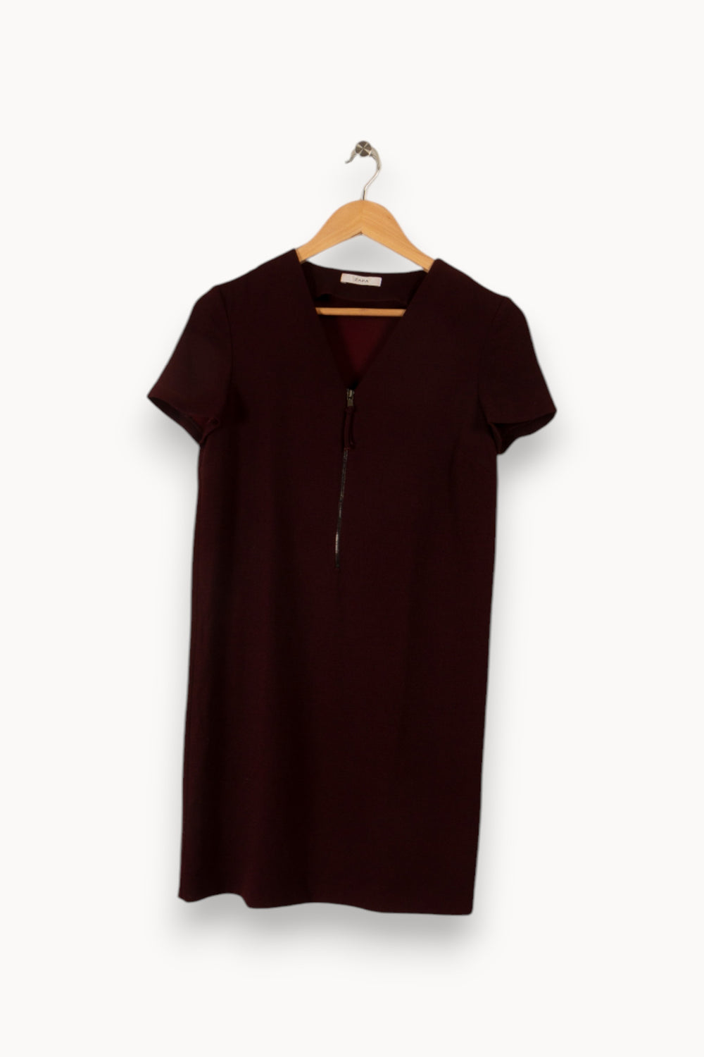 Robe Bordeaux - Taille S/36 de la marque ZAPA | PARAD32512 - Vendu par Paradigme - Image 1