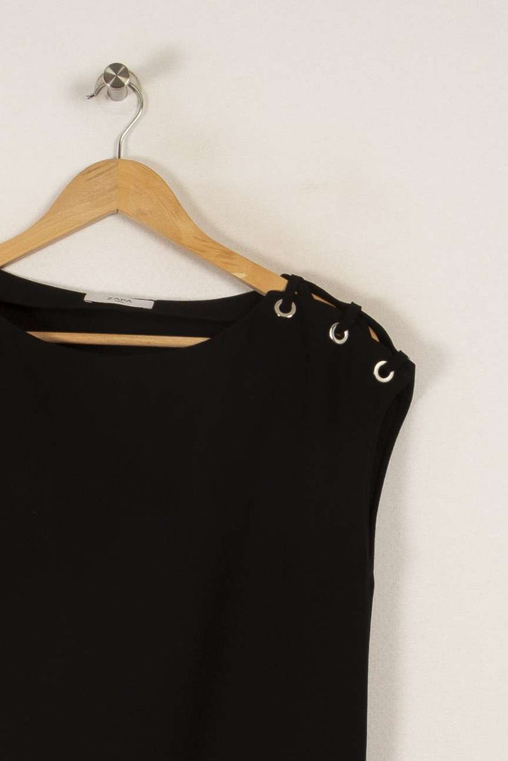 Robe noire - Taille S/36 de la marque ZAPA | PARAD32513 - Vendu par Paradigme - Image 2
