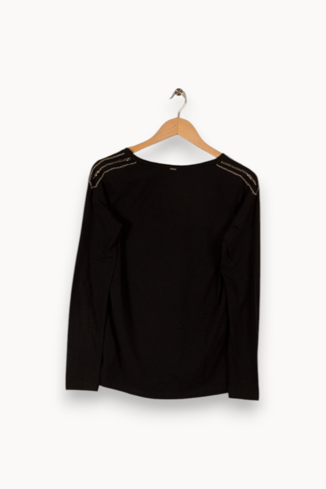 Top Noir - Taille M/38 de la marque IKKS | PARAD32529 - Vendu par Paradigme - Image 3